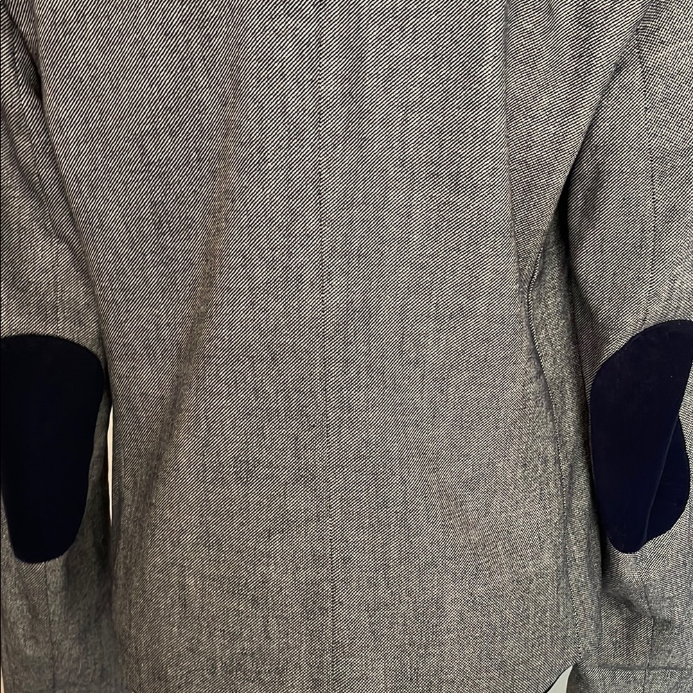 GAP Wool Blend Navy Uniform Academy Blazer with Polka Dot Lining - Picture 7 of 12